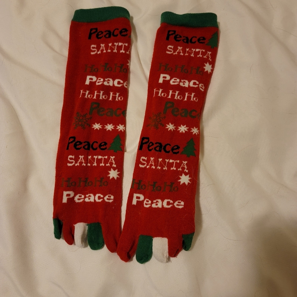 Toe socks - Holiday